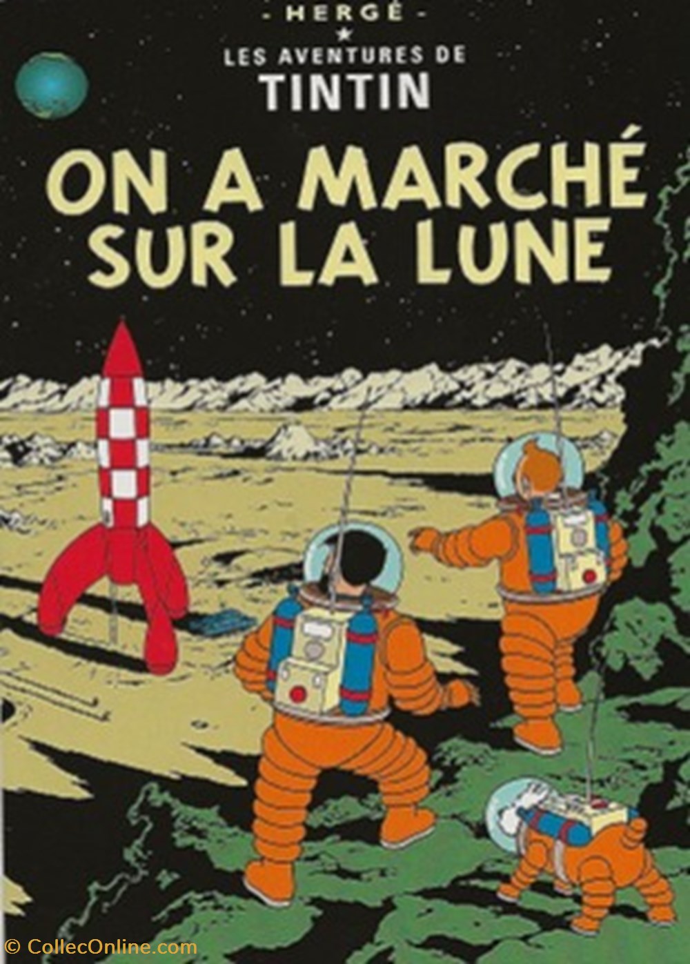 Tintin cartes postales bande dessinee tintin