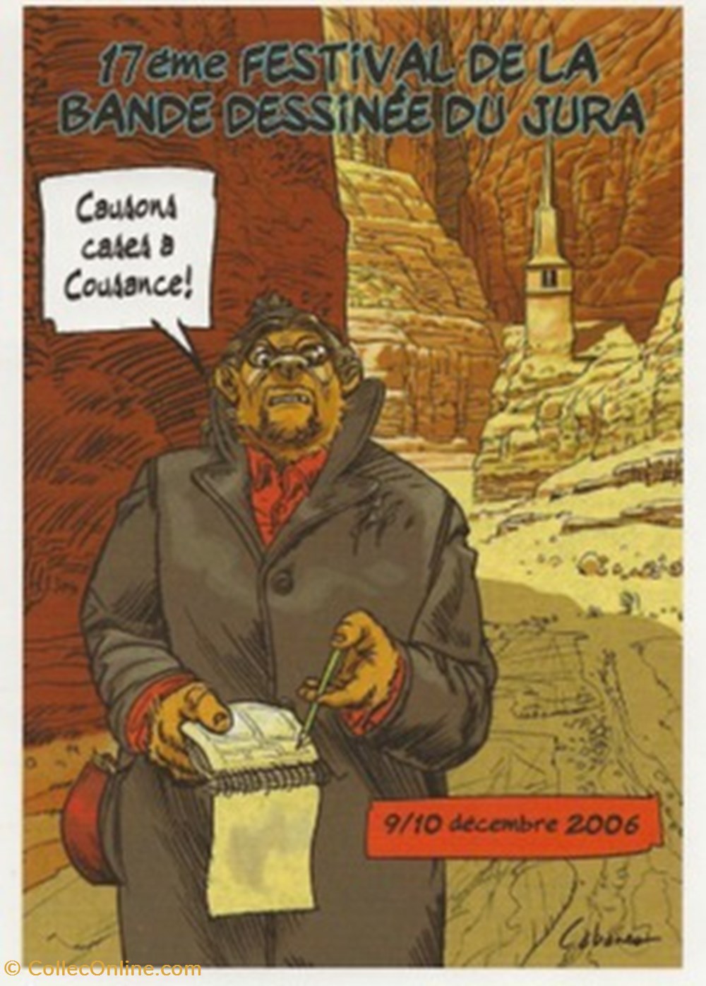 Cousance (39) 2006 cartes postales bande dessinee cousance 39 2006