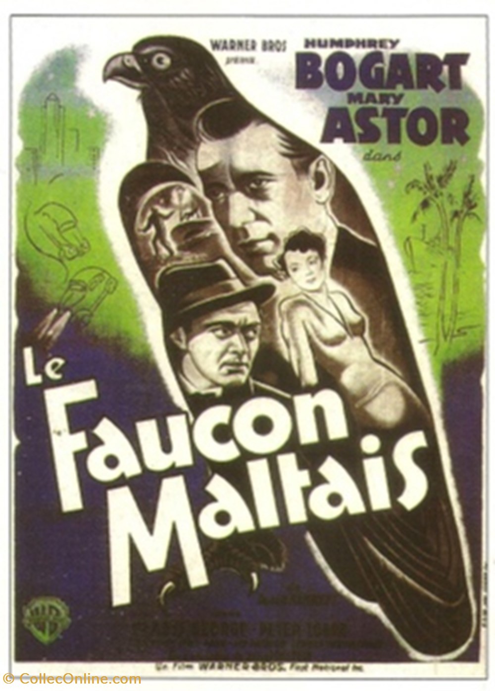 Le faucon maltais cartes postales autres le faucon maltais