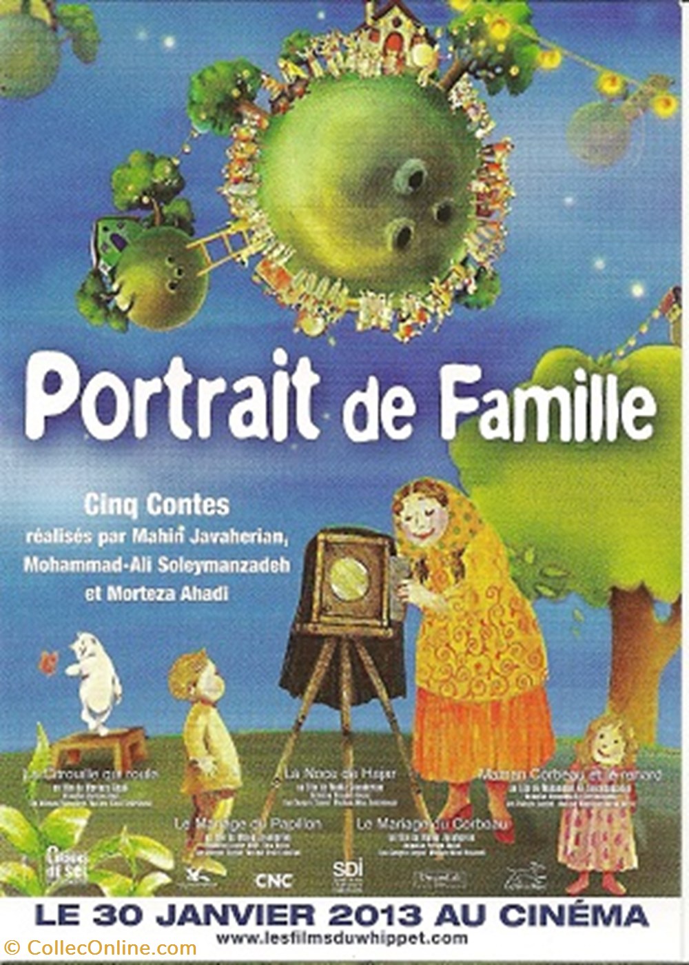cartes postales autres portrait de famille