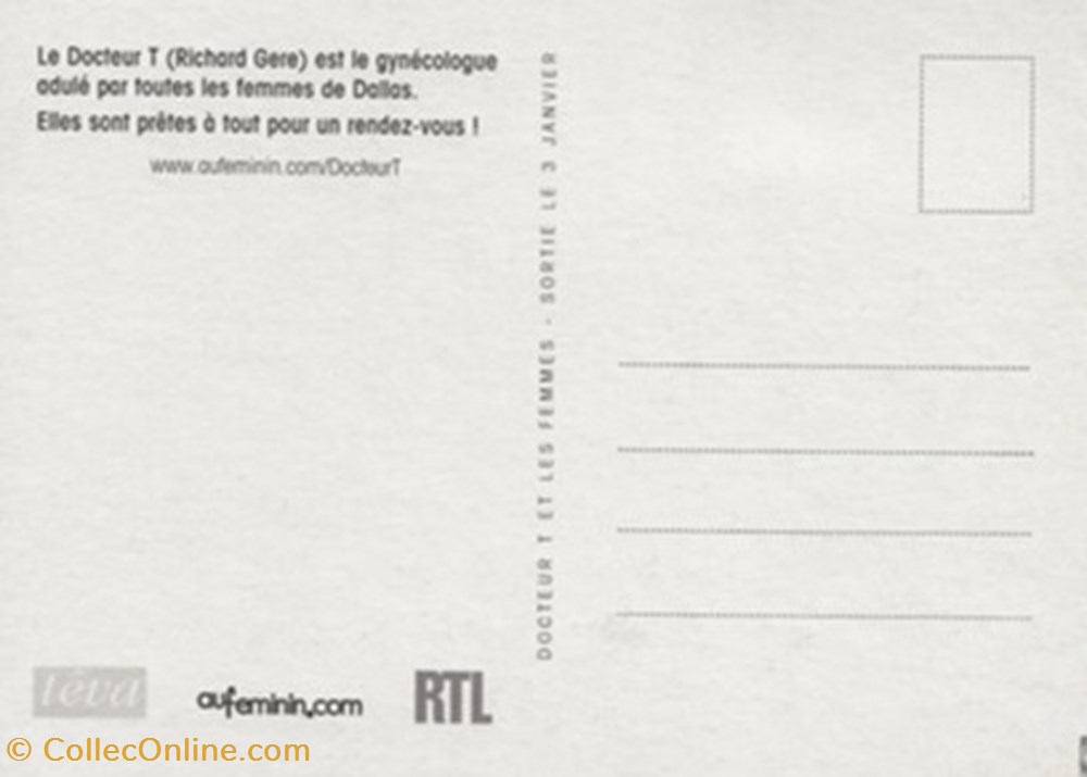 cartes postales autres docteur t les femmes