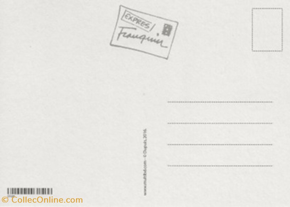 Spirou cartes postales bande dessinee spirou