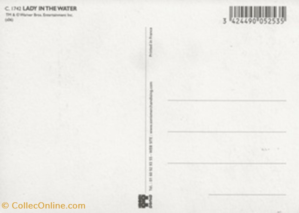 Lady in the water cartes postales autres lady in the water