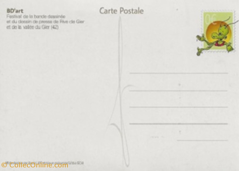 Rive de Gier (42) 2014 cartes postales bande dessinee rive de gier 42 2014
