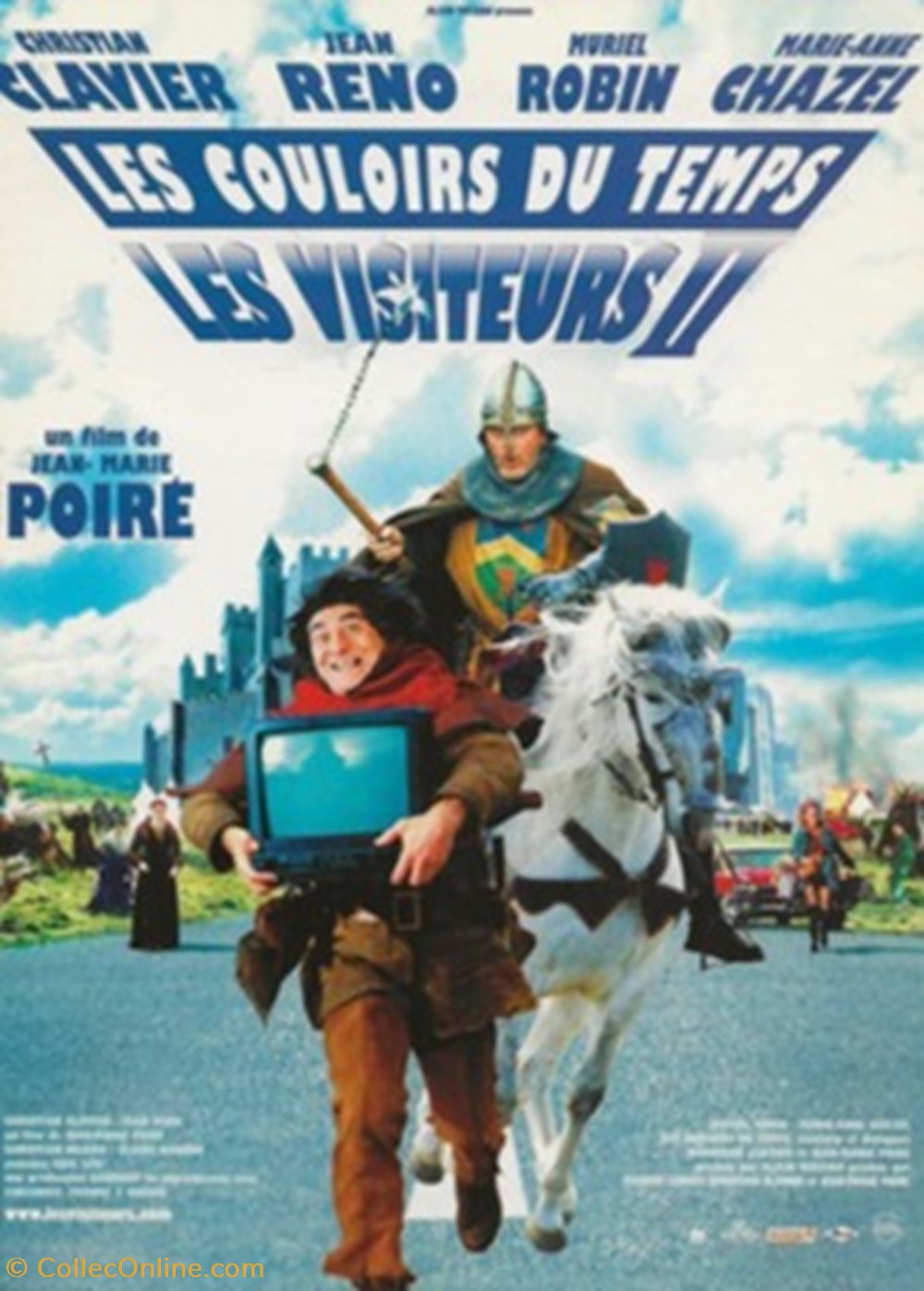 Les couloirs du temps, les visiteurs II cartes postales autres les couloirs du temps les visiteurs ii