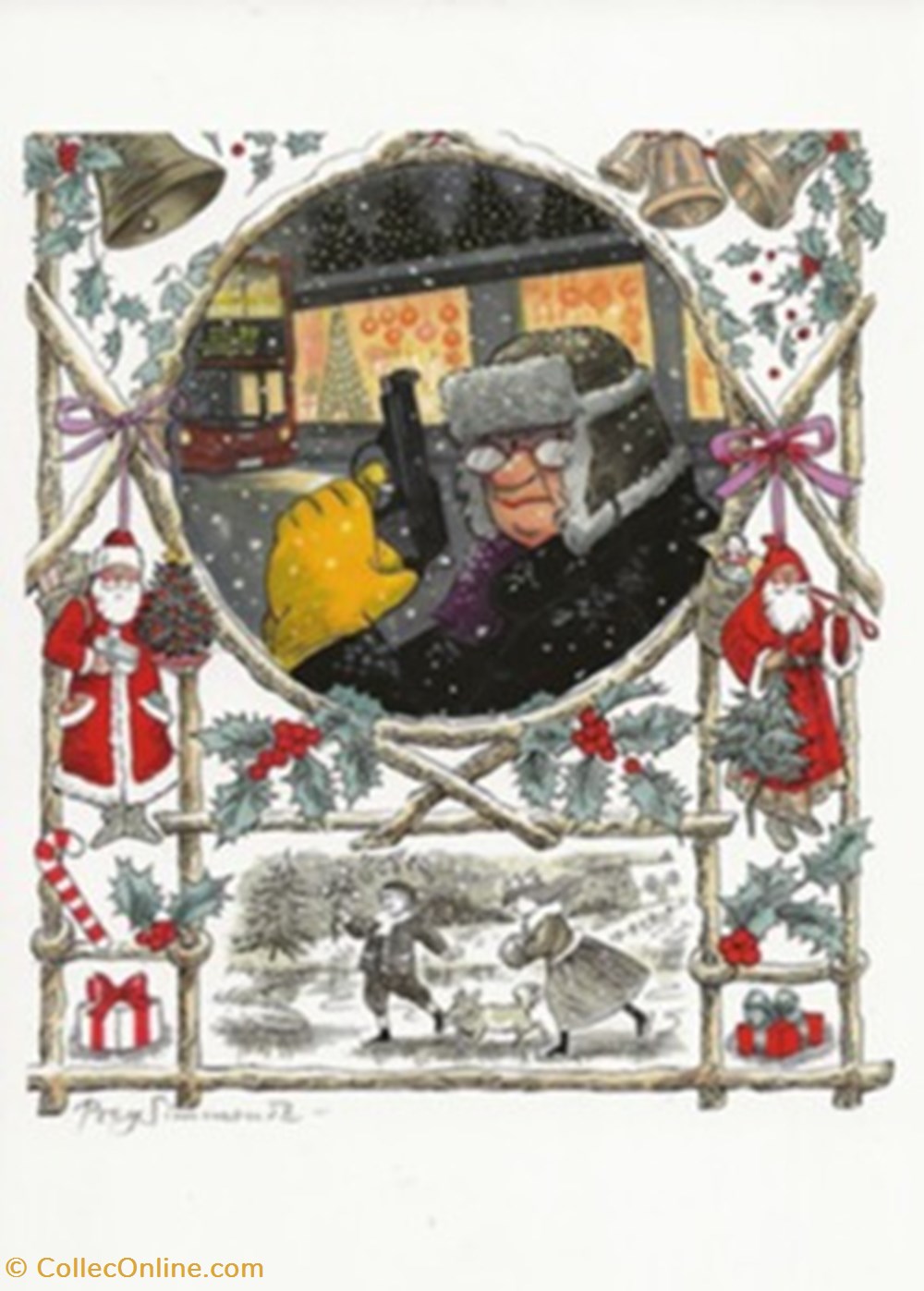 Posy Simmonds cartes postales bande dessinee posy simmonds
