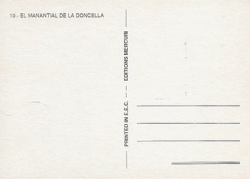 cartes postales autres el manantial de la doncella