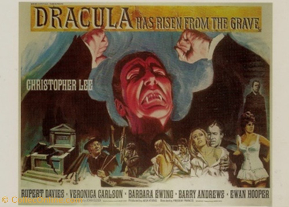 Dracula has risen from the grave cartes postales autres dracula has risen from the grave
