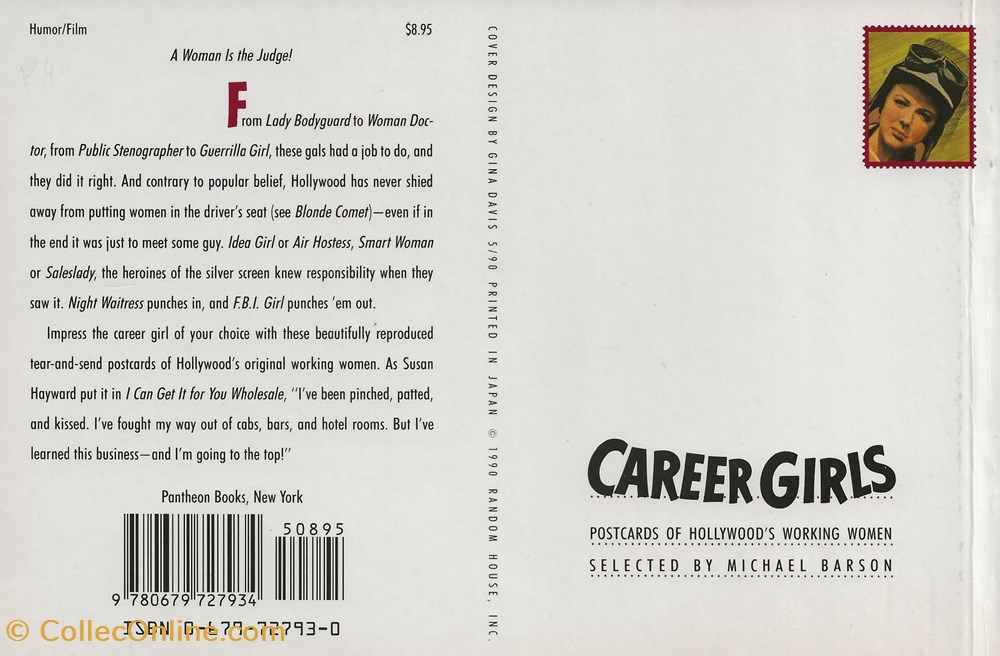 Career girl 5 cartes postales autres career girl