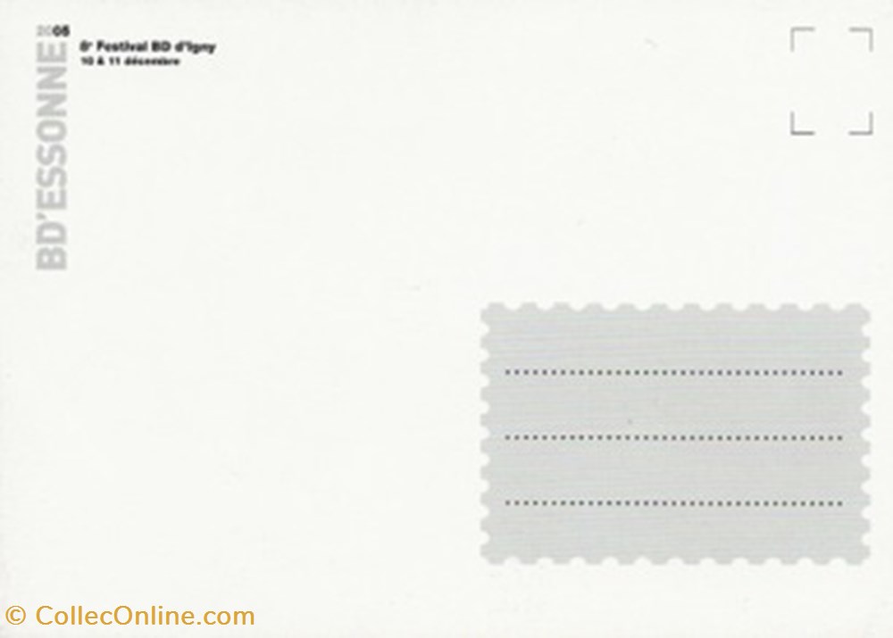 Igny (91) 2005 cartes postales bande dessinee igny 91 2005