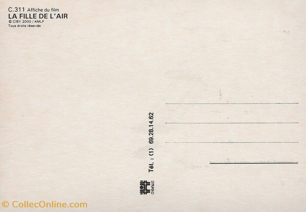 La fille de l'air cartes postales autres la fille de air