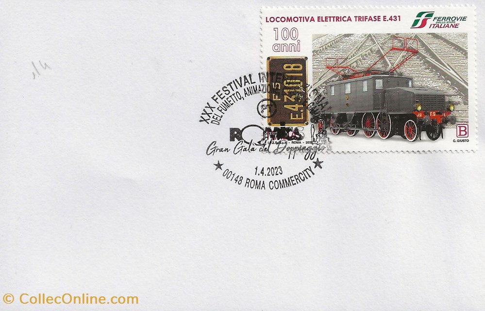 timbres roma italie 2023 xxx edizione romics