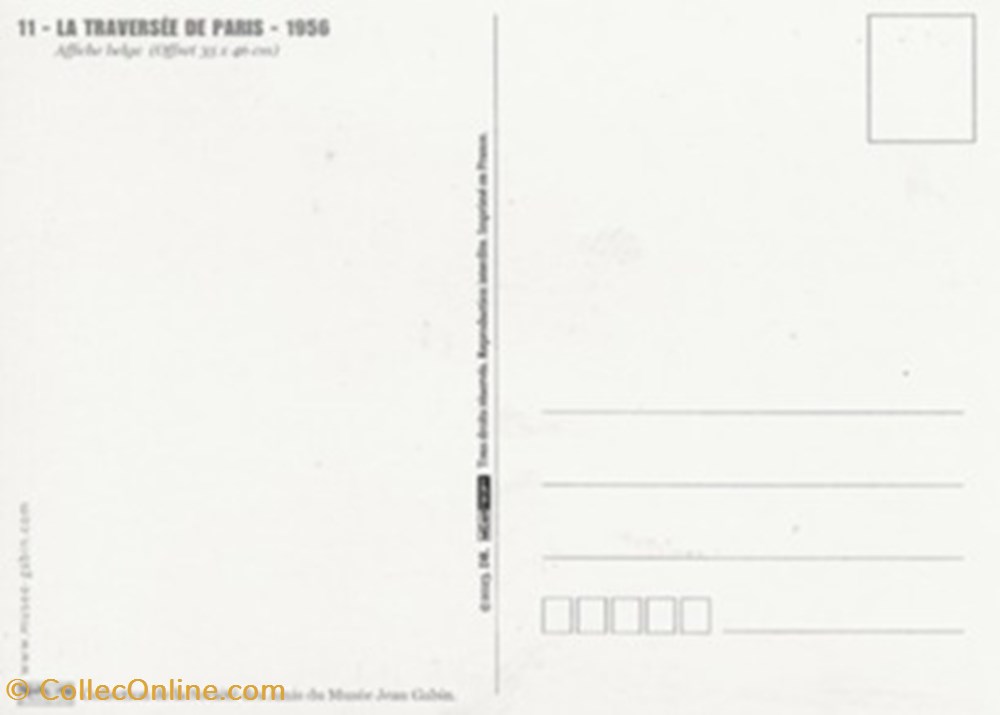 La traversée de Paris cartes postales autres la traversee de paris