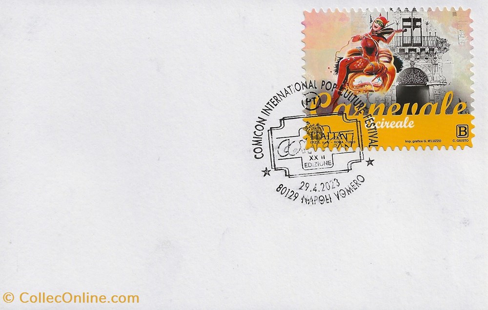 timbres napoli italie 2023 xxiii international pop culture festival comicon