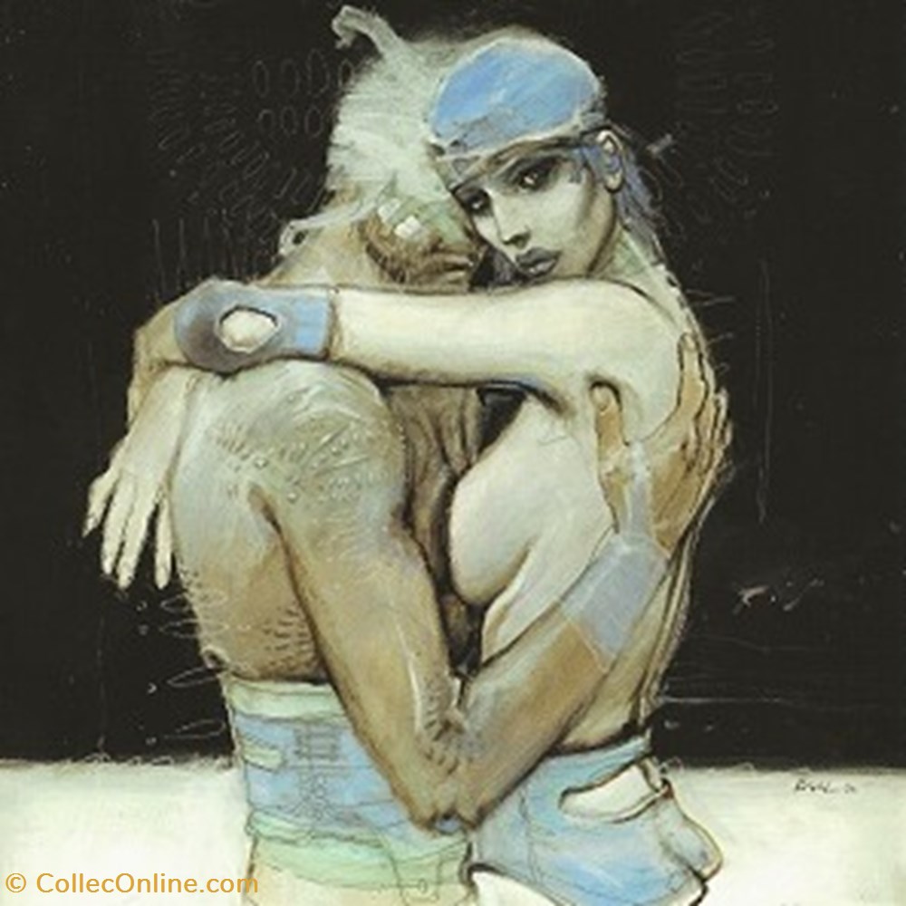 cartes postales bande dessinee enki bilal