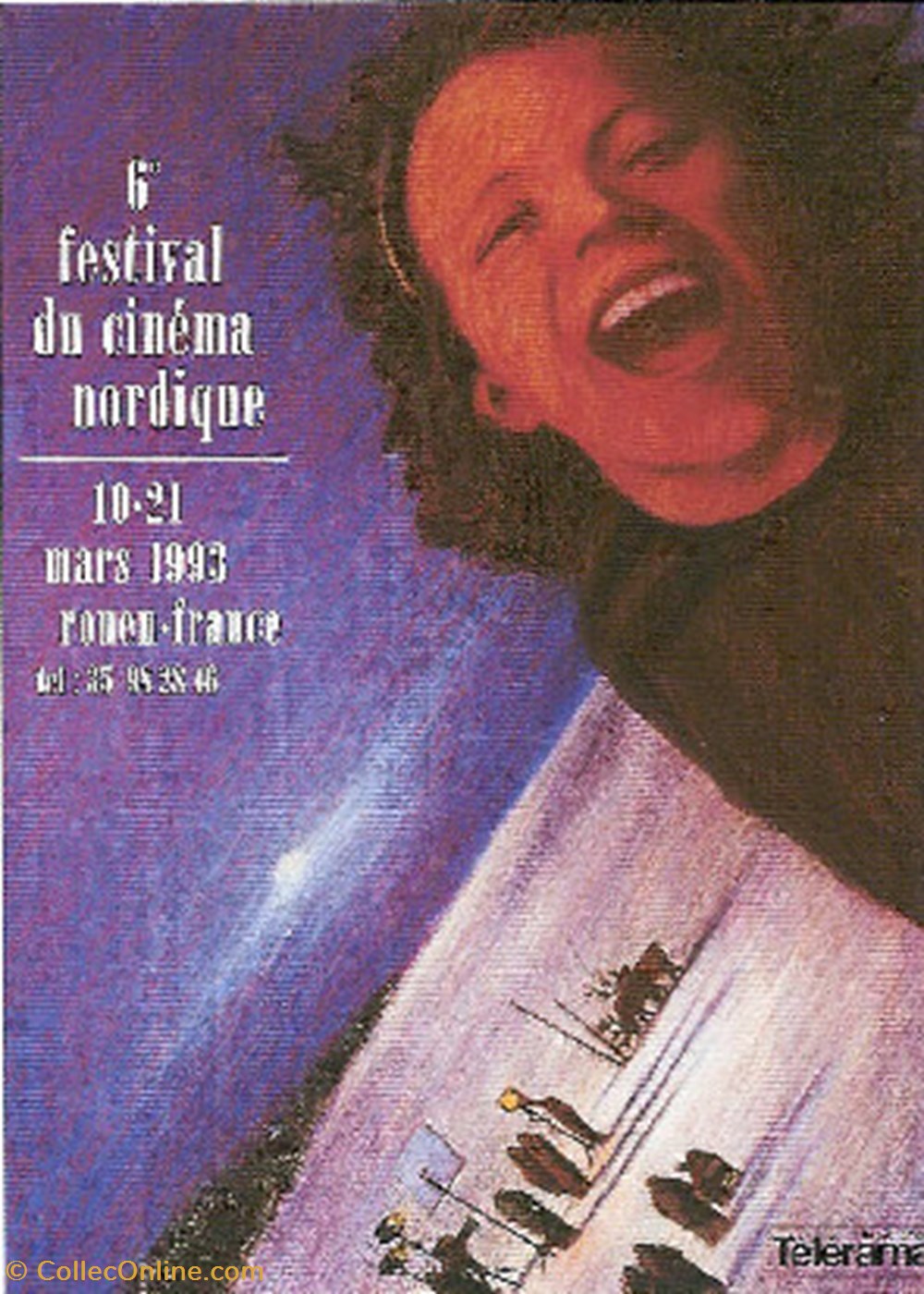 Rouen Festival du cinéma nordique 1993 cartes postales autres rouen festival du cinema nordique 1993