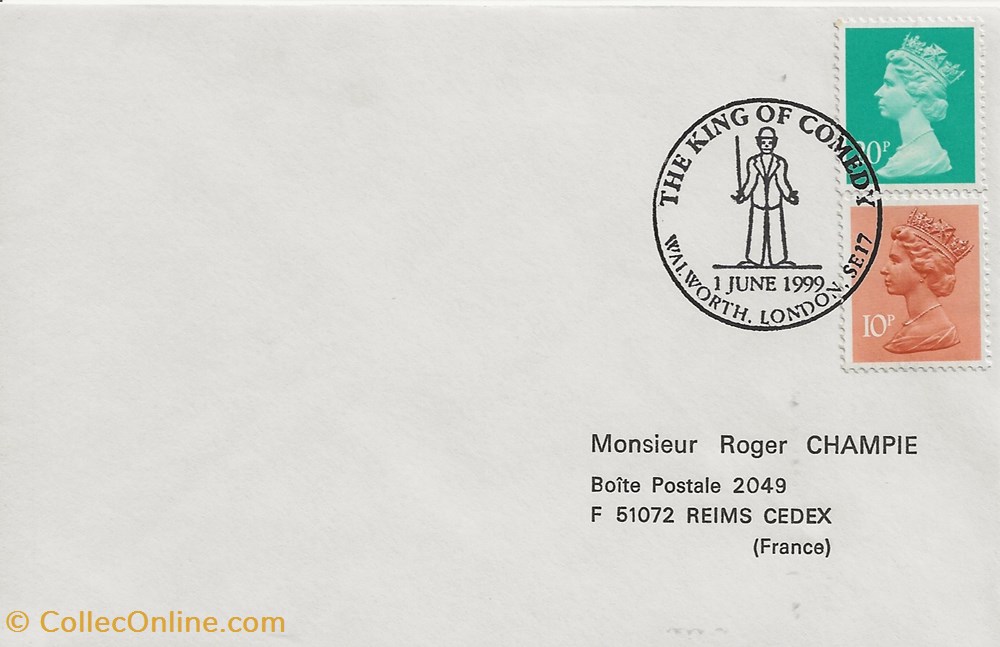 timbres londres angleterre 1999 the king of comedy