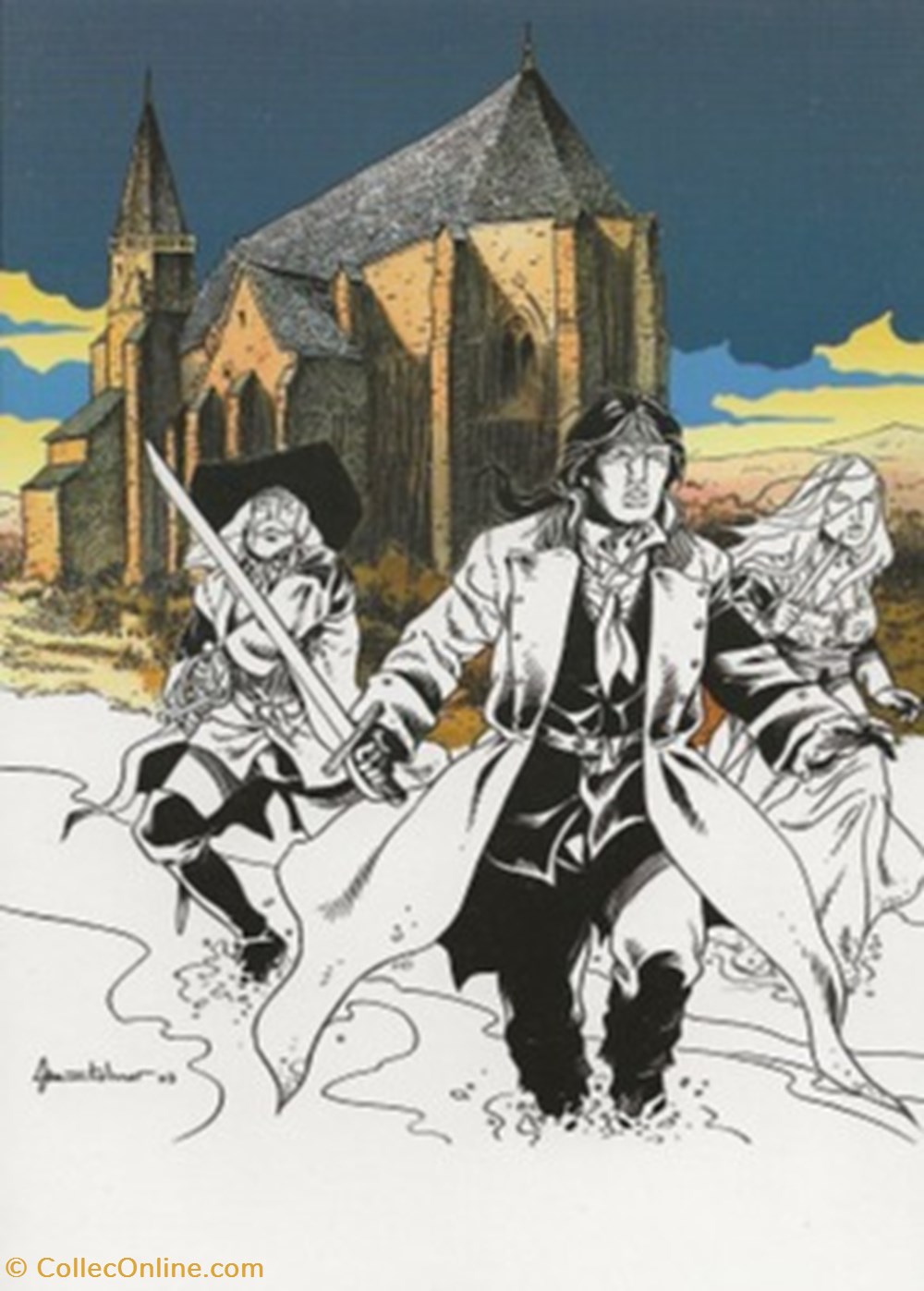 cartes postales bande dessinee liguge 86 2004