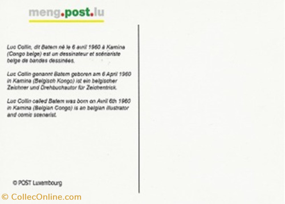 Contern (Luxembourg) 2018 cartes postales bande dessinee contern luxembourg 2018