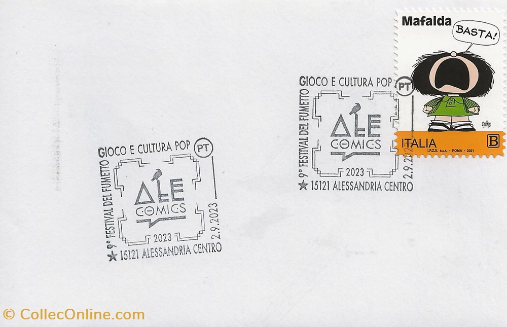 timbres alessandria italie 2023 alecomics 2023