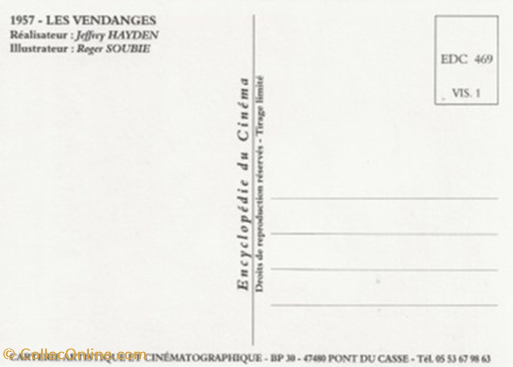 Les vendanges cartes postales autres les vendanges