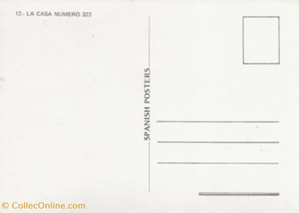 La casa numero 322 cartes postales autres la casa numero 322