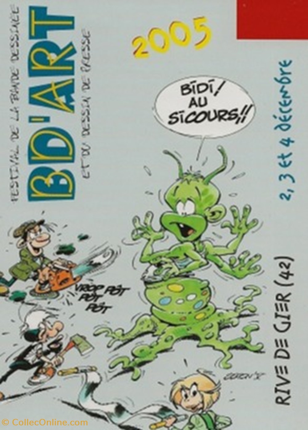 Rive de Gier (42) 2005 cartes postales bande dessinee rive de gier 42 2005
