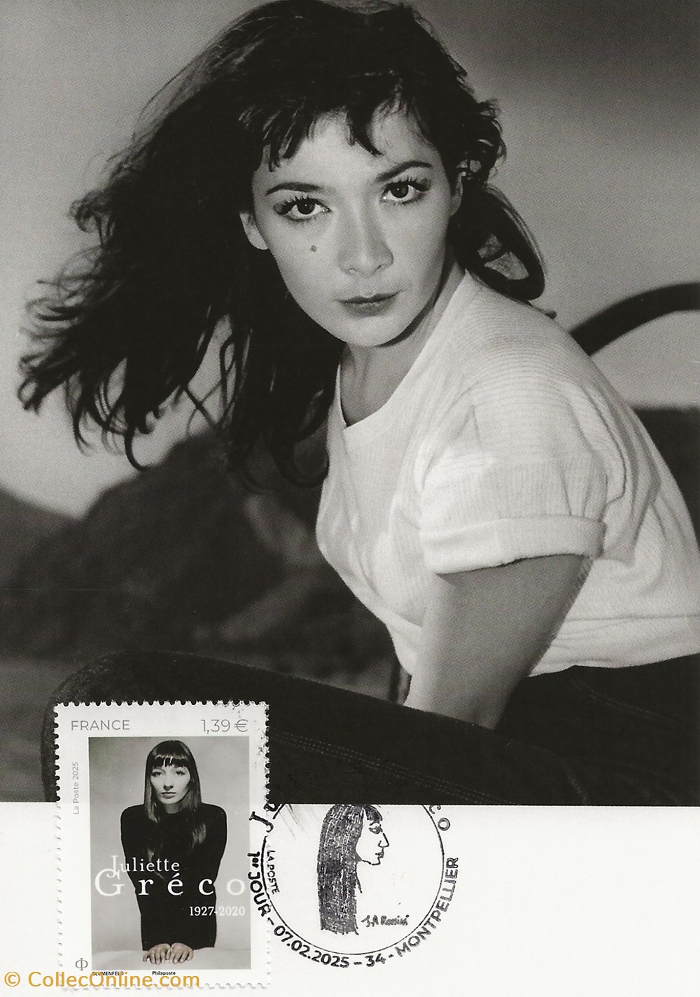 timbres zzz 2025 feuillet juliette greco