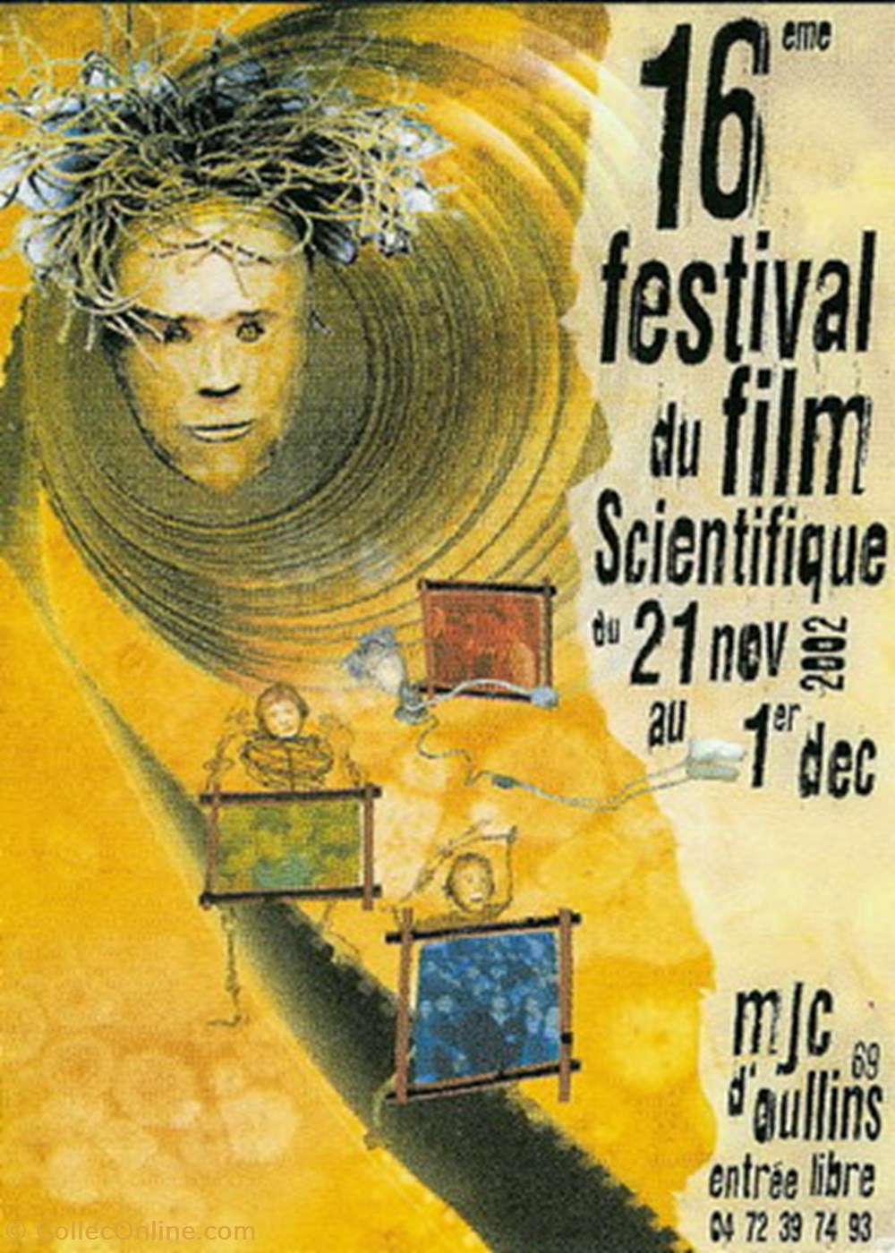 cartes postales autres oullins festival du film scientifique 2002