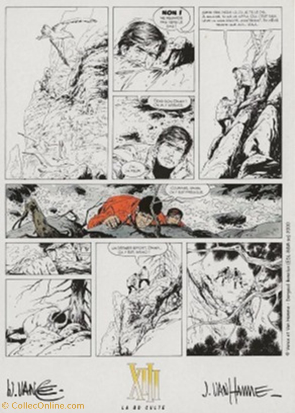 cartes postales bande dessinee xiii