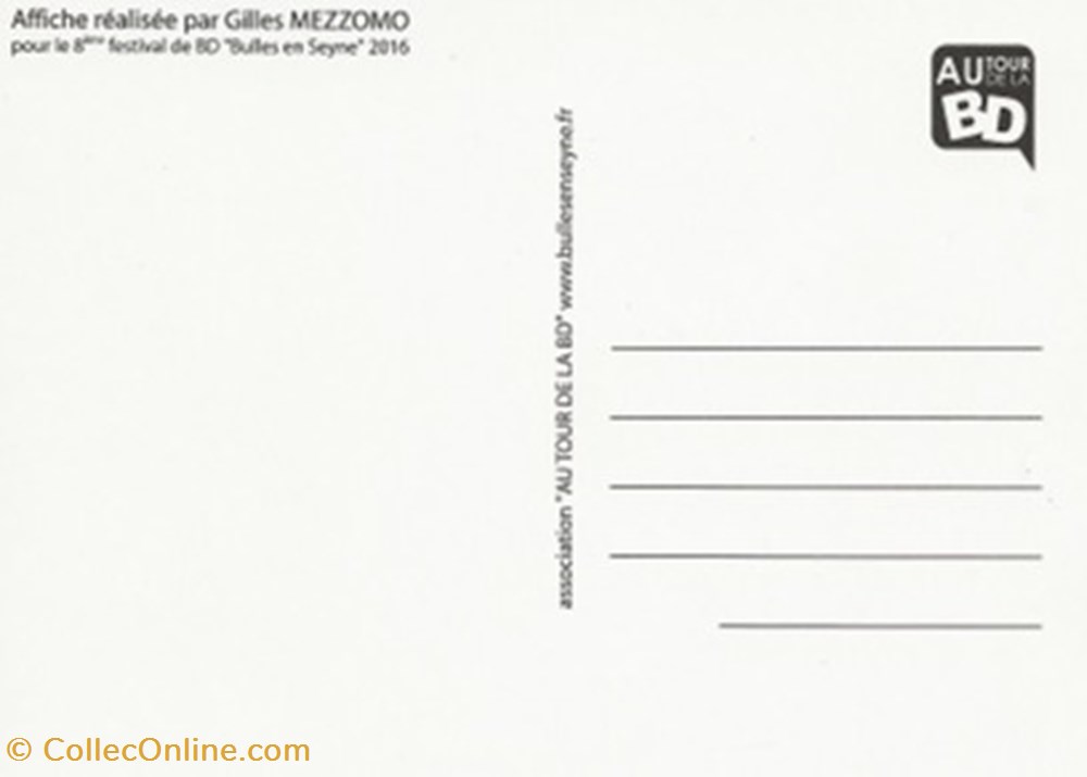 cartes postales bande dessinee la seyne sur mer 83 2016