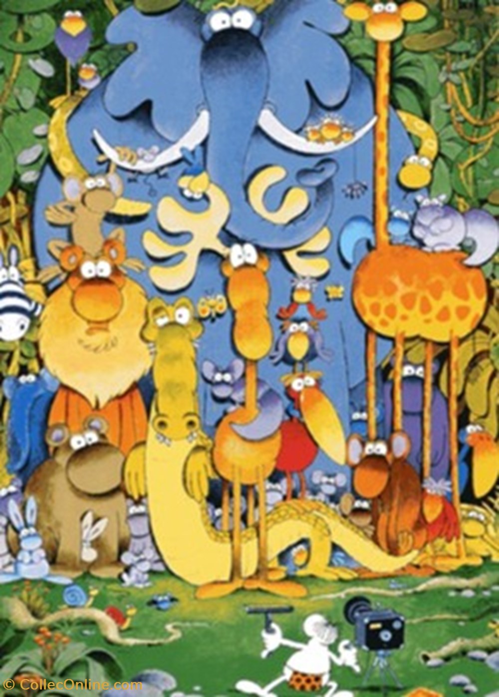 Guillermo Mordillo 3 cartes postales bande dessinee guillermo mordillo