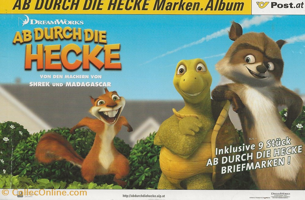 timbres zzz carnet autriche 2006 ab durch die hecke