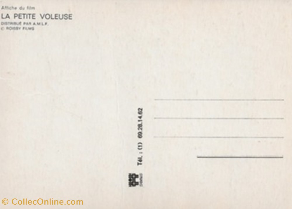 cartes postales autres la petite voleuse