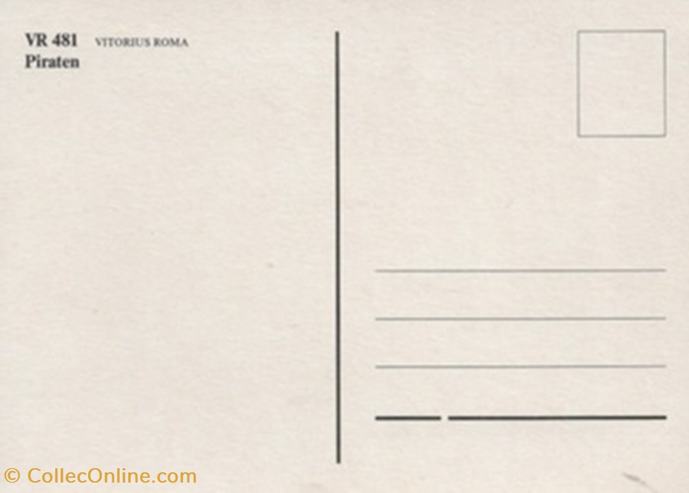 cartes postales autres piraten