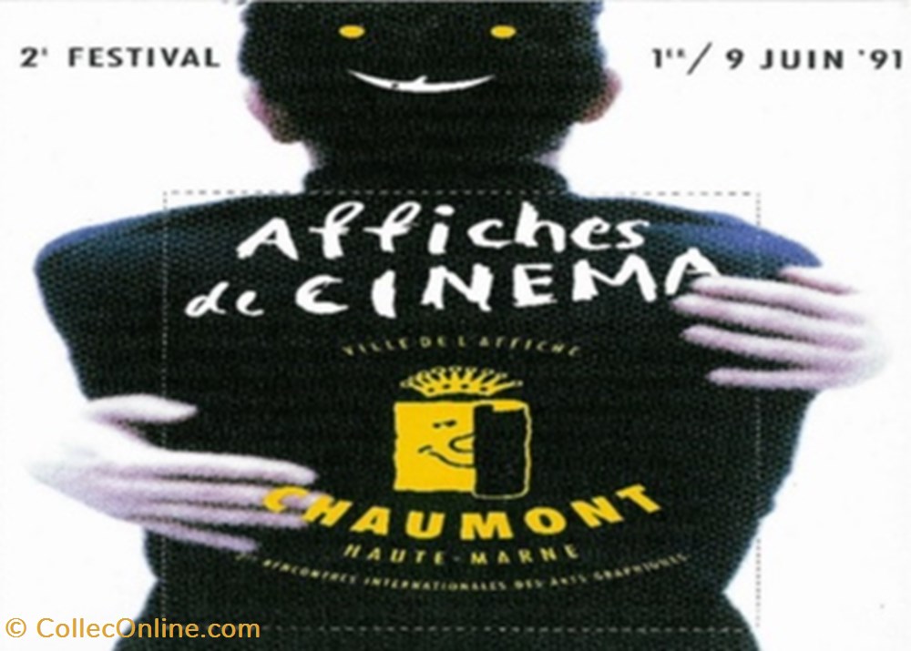 cartes postales autres chaumont festival de affiches de cinema 1991