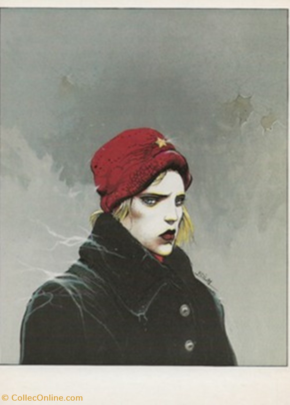 Enki Bilal cartes postales bande dessinee enki bilal