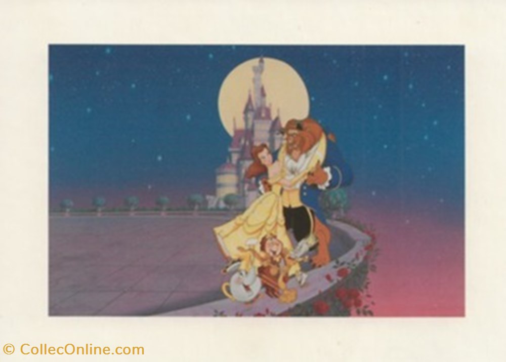 Beauty and the beast 3 cartes postales autres beauty and the beast