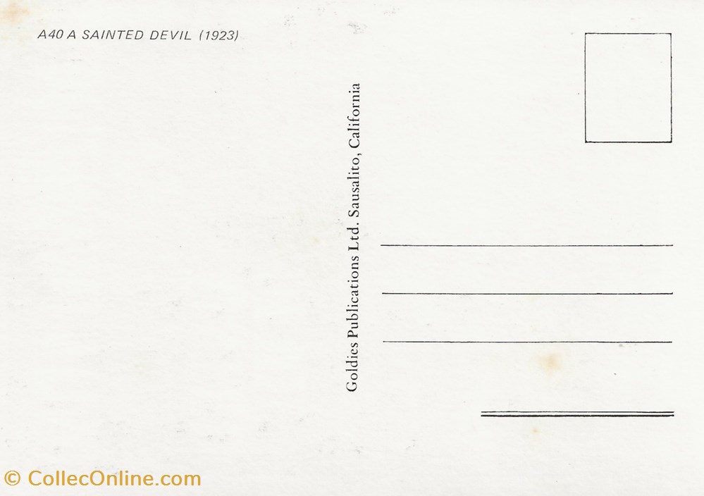 A sainted devil cartes postales autres a sainted devil