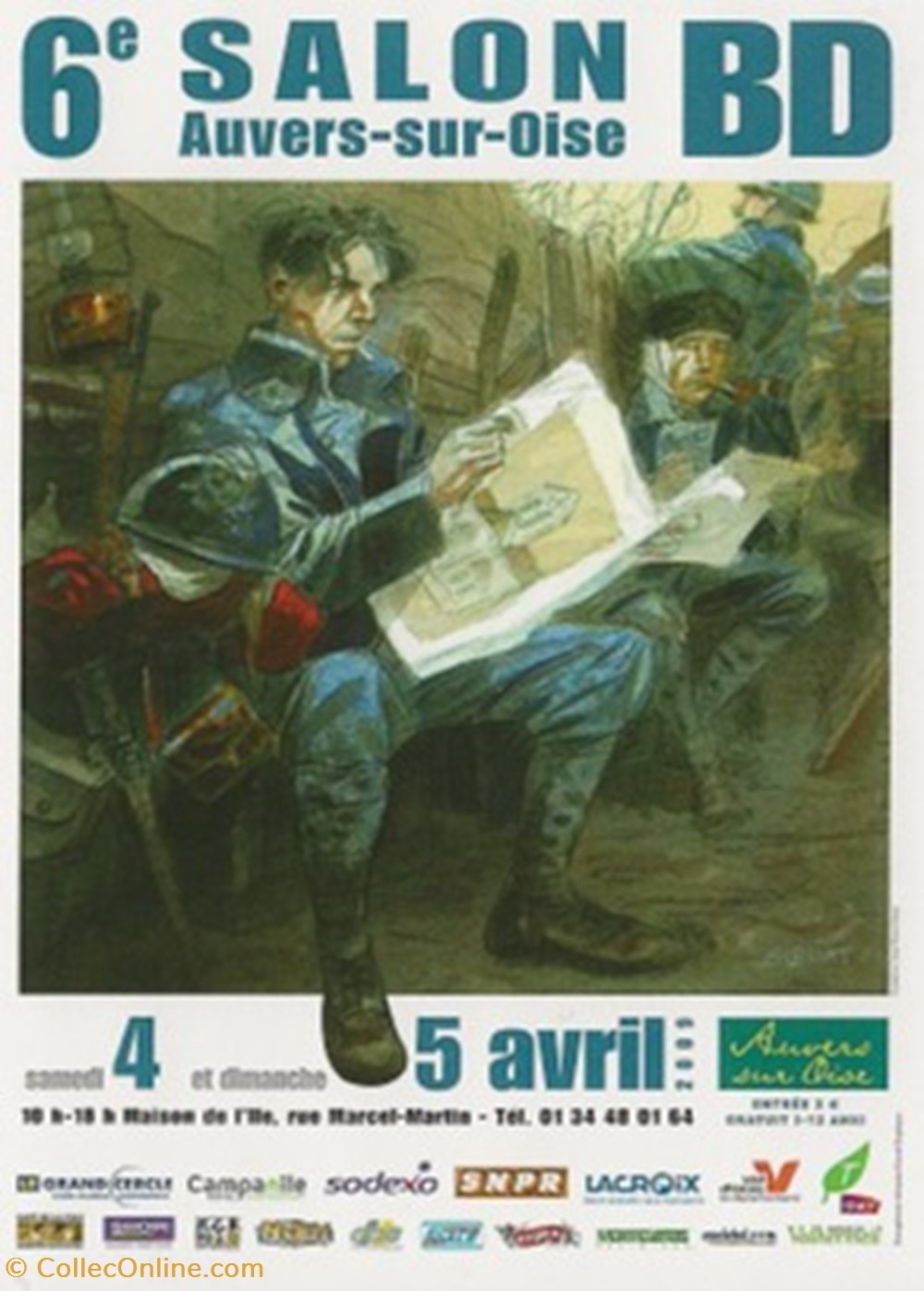 Auvers sur Oise (95) 2009 cartes postales bande dessinee auvers sur oise 95 2009