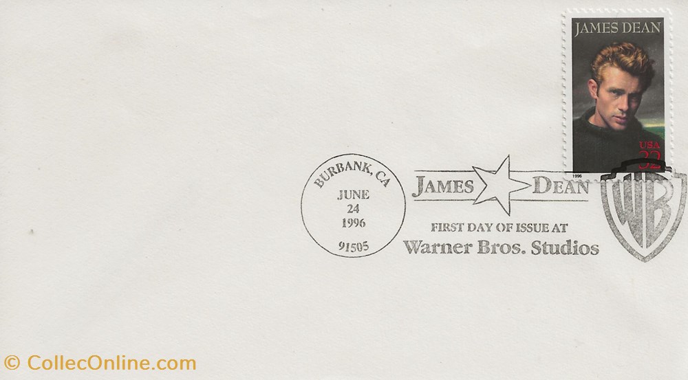 timbres burbank etats unis 1996 james dean