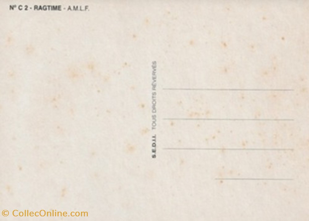 Ragtime cartes postales autres ragtime