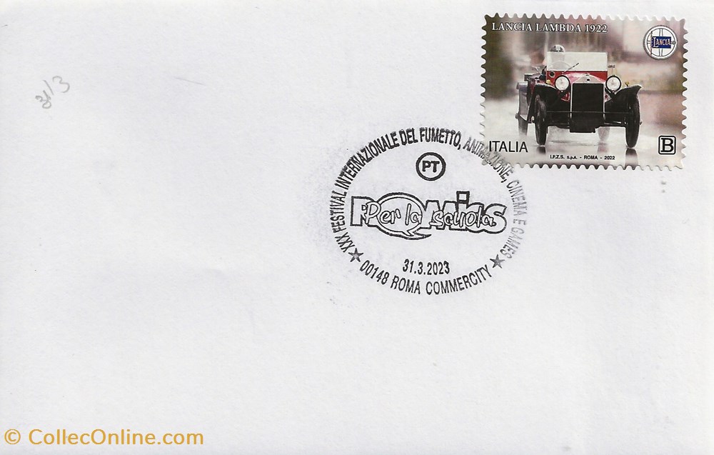 timbres roma italie 2023 xxx edizione romics