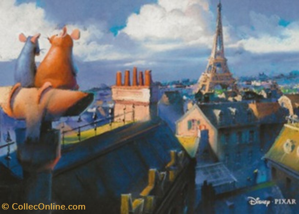 Ratatouille 3 cartes postales autres ratatouille