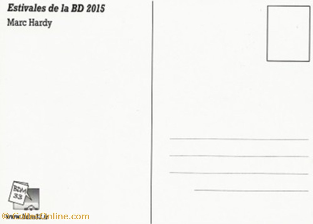 cartes postales bande dessinee montalivet 33 2015