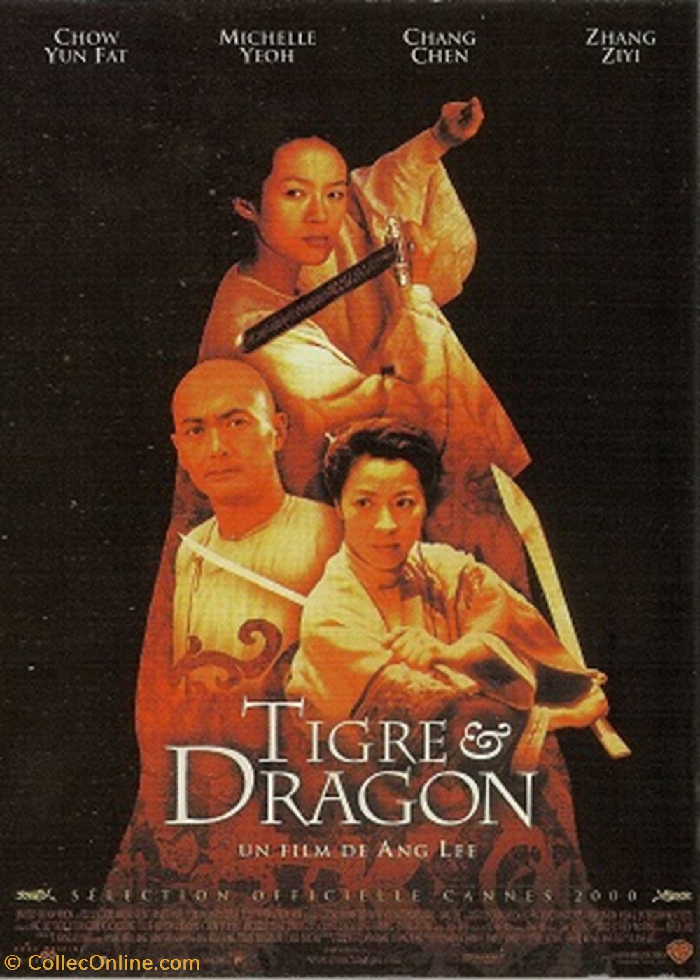 cartes postales autres tigre dragon