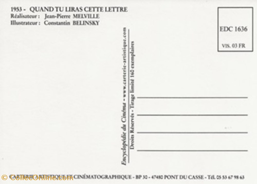 Quand tu liras cette lettre cartes postales autres quand tu liras cette lettre