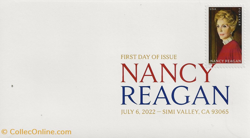 Simi Valley (Etats-Unis) 2022 Nancy Reagan timbres simi valley etats unis 2022 nancy reagan