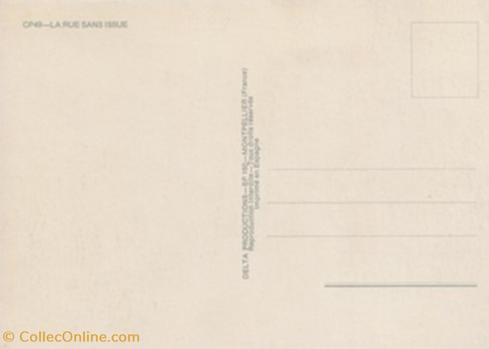 La rue sans issue cartes postales autres la rue sans issue