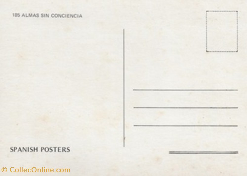 Almas sin conciencia cartes postales autres almas sin conciencia